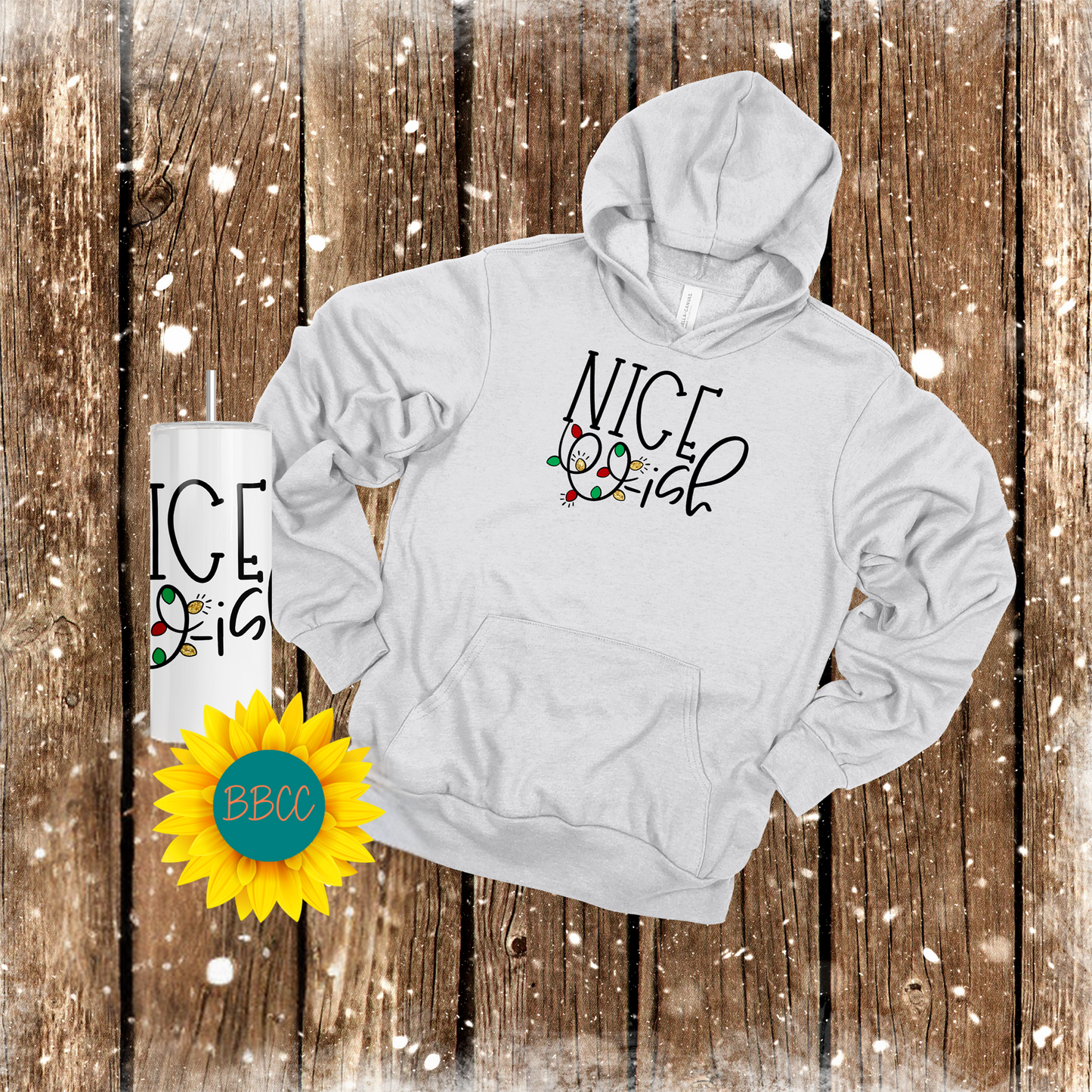Nice-ish Hoodie & Tumbler Bundle