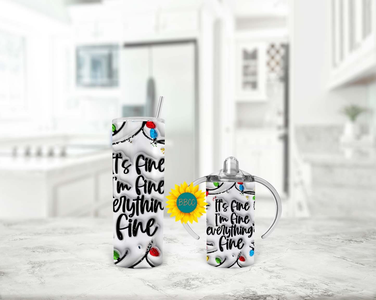 Everything's Fine Tumbler