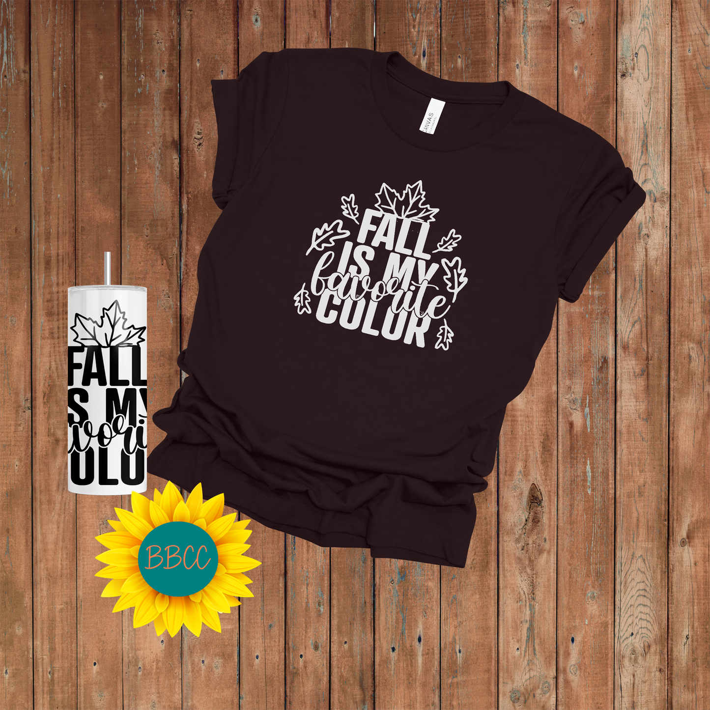 Favorite Color T-Shirt & Tumbler Bundle