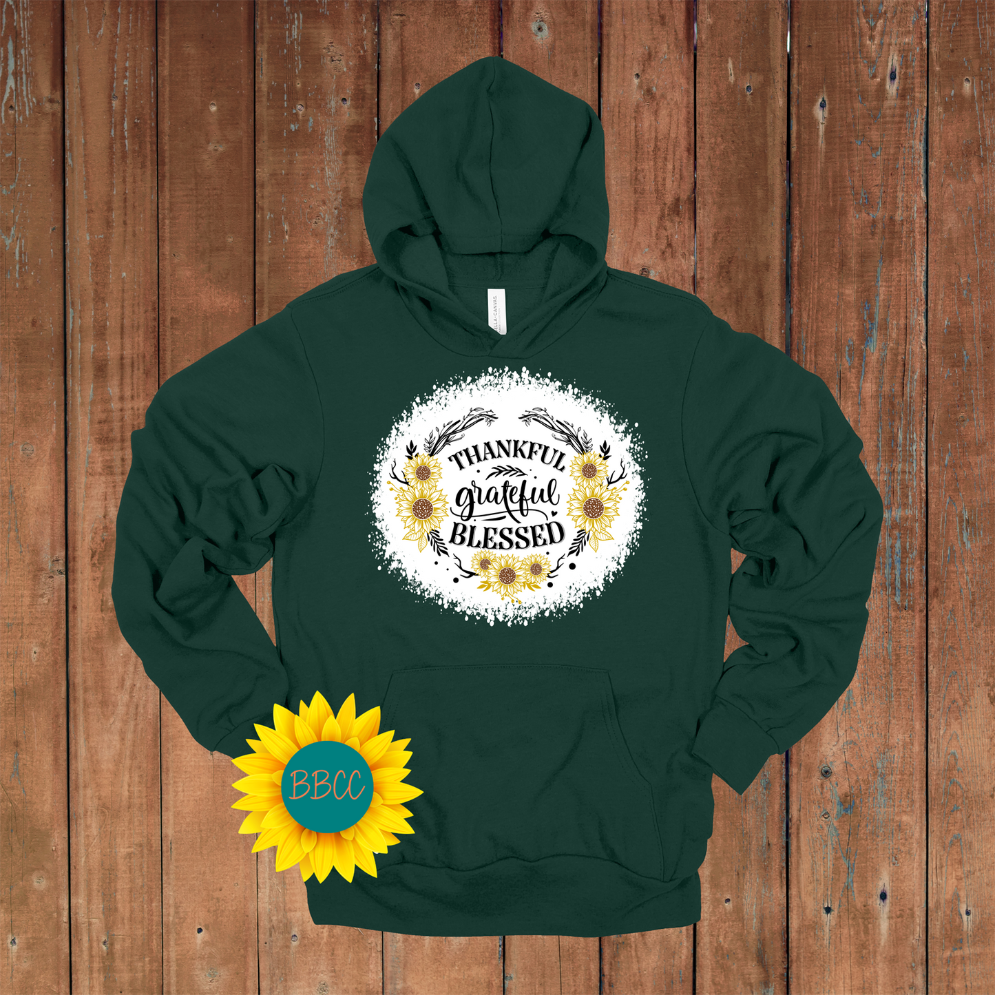 Thankful, Grateful, Blessed Hoodie