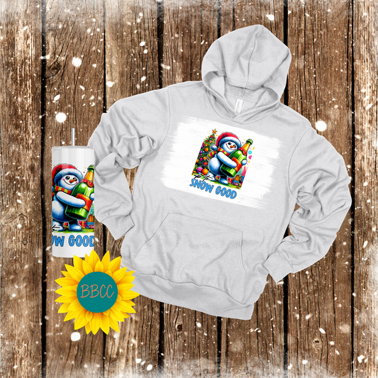 Snow Good Hoodie & Tumbler Bundle