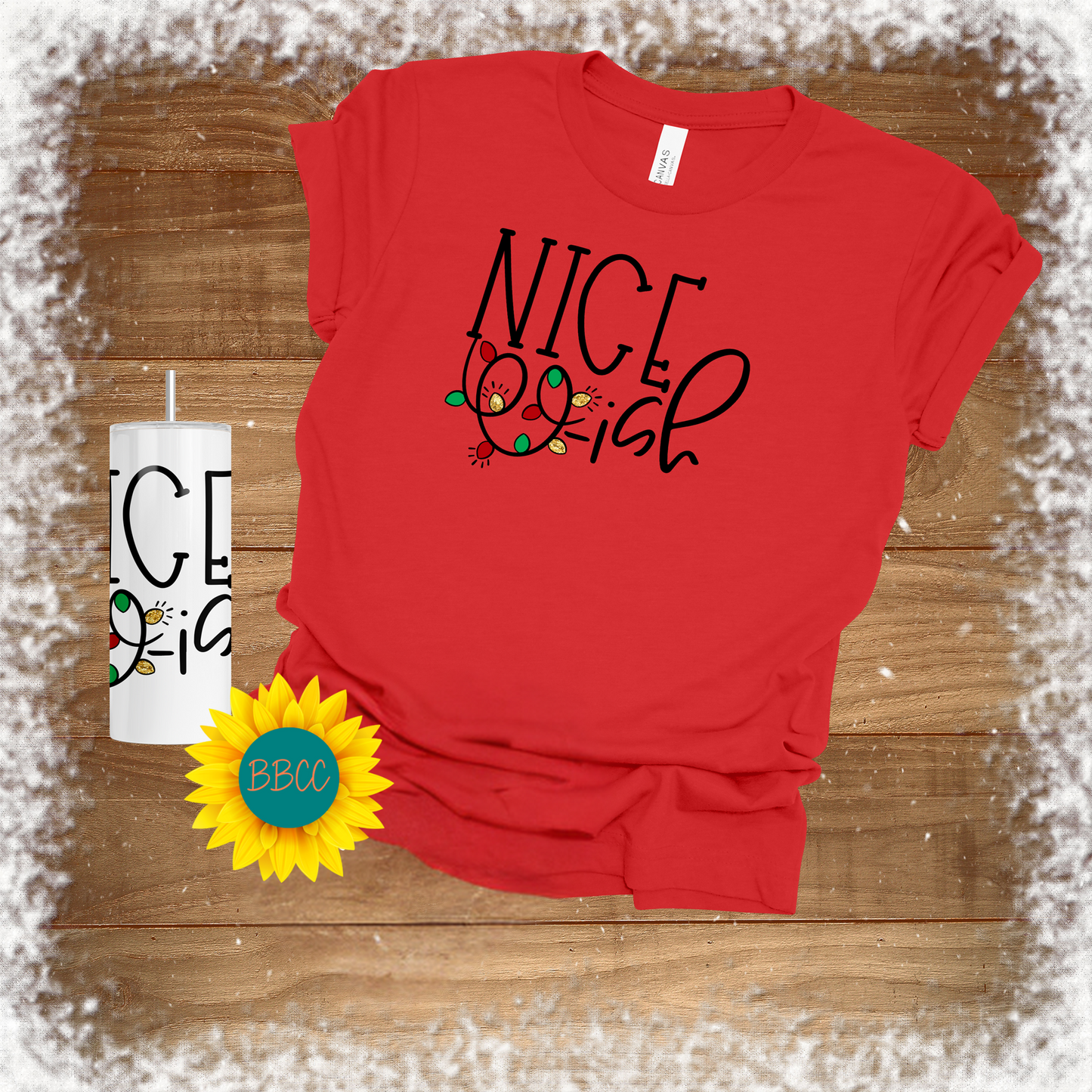 Nice-ish Tumbler & T - Shirt Bundle