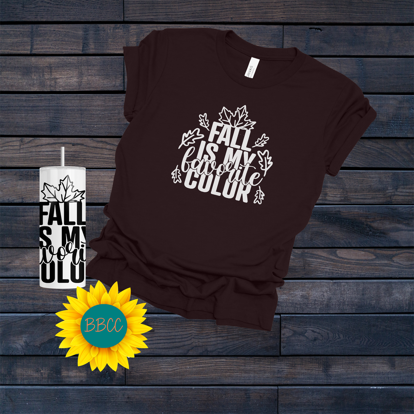 Favorite Color T-Shirt & Tumbler Bundle