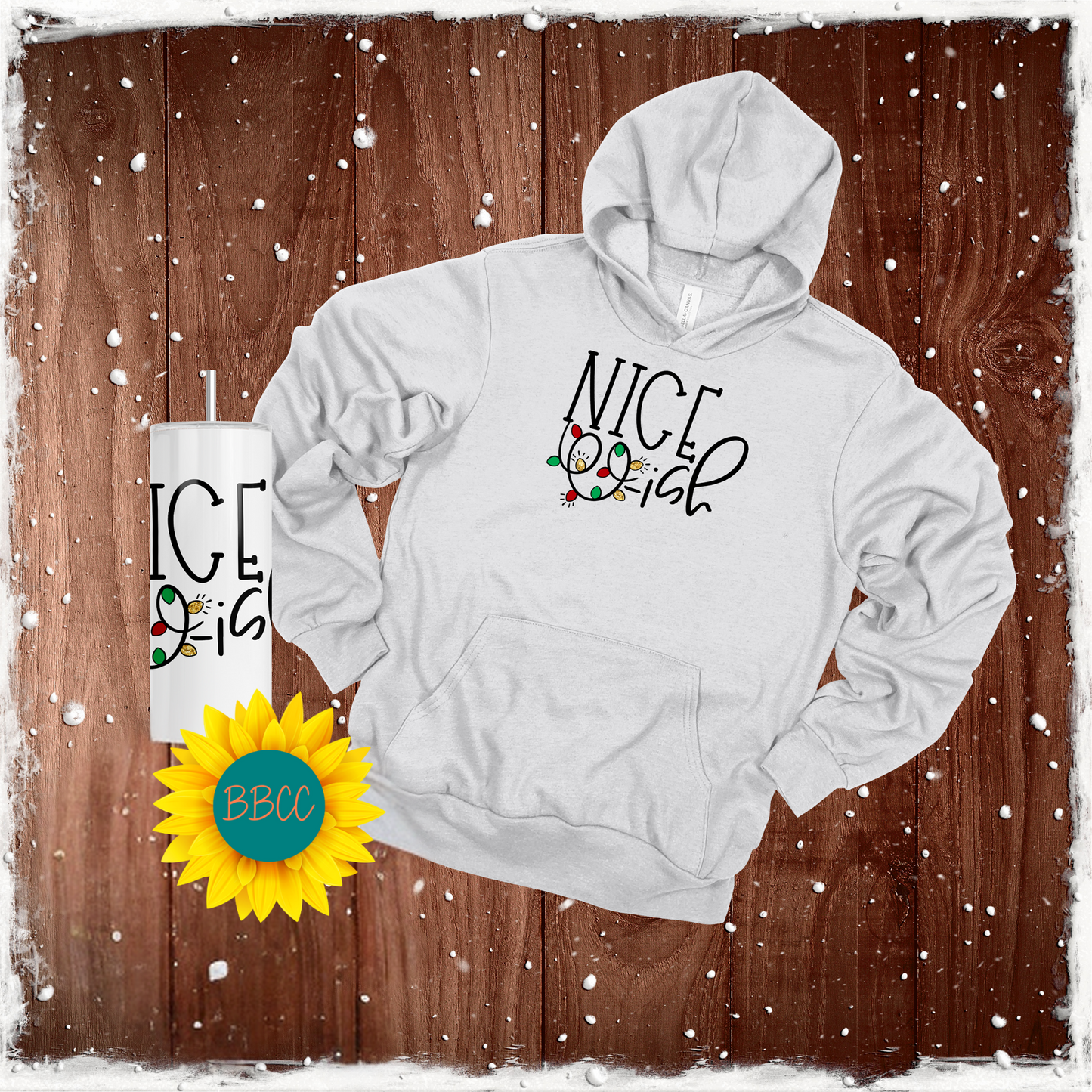 Nice-ish Hoodie & Tumbler Bundle