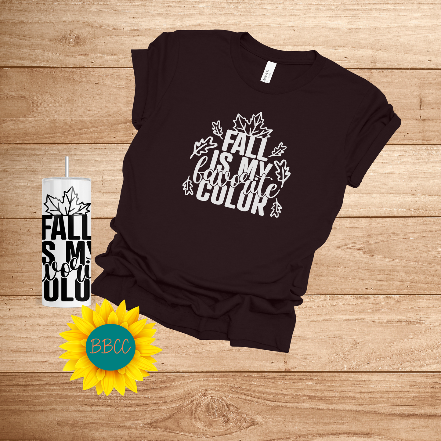 Favorite Color T-Shirt & Tumbler Bundle
