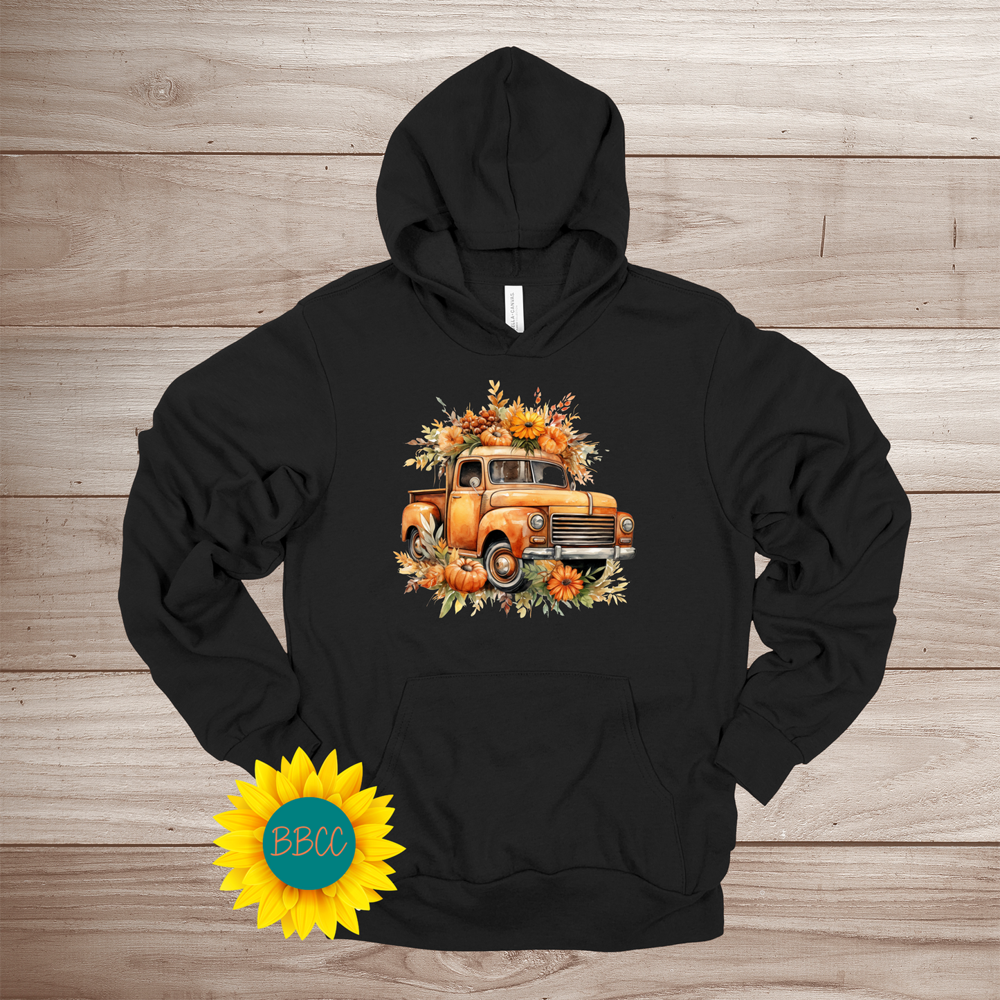 Sunflower Truck Hoodie