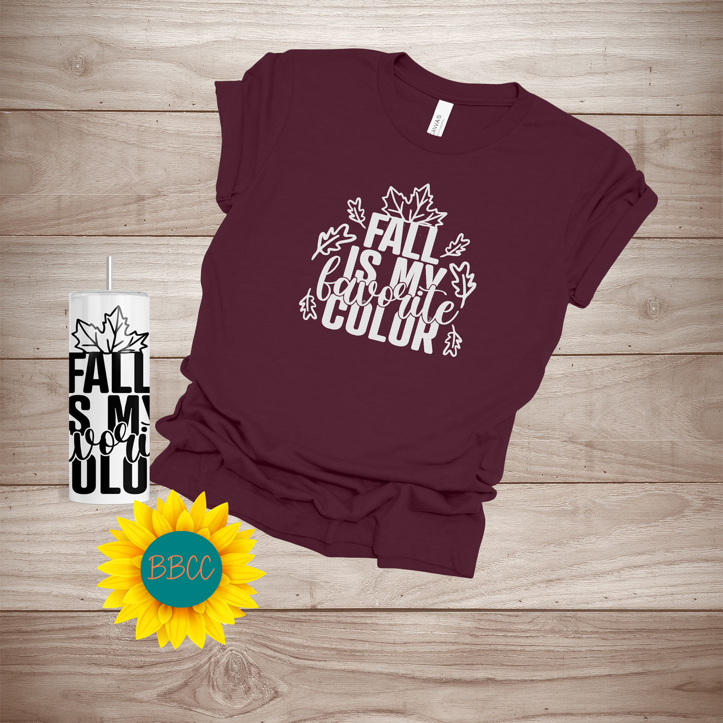 Favorite Color T-Shirt & Tumbler Bundle