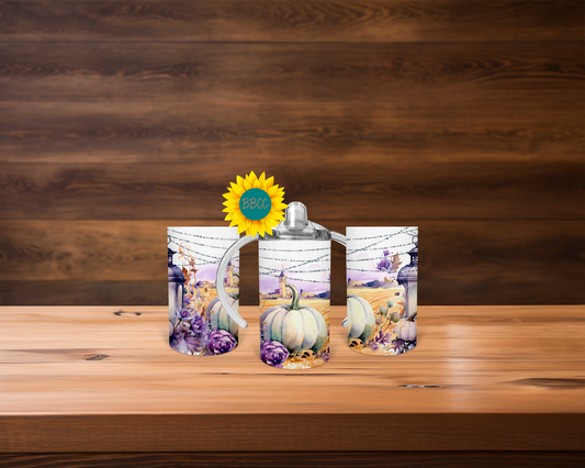 Purple Pumpkins Tumbler