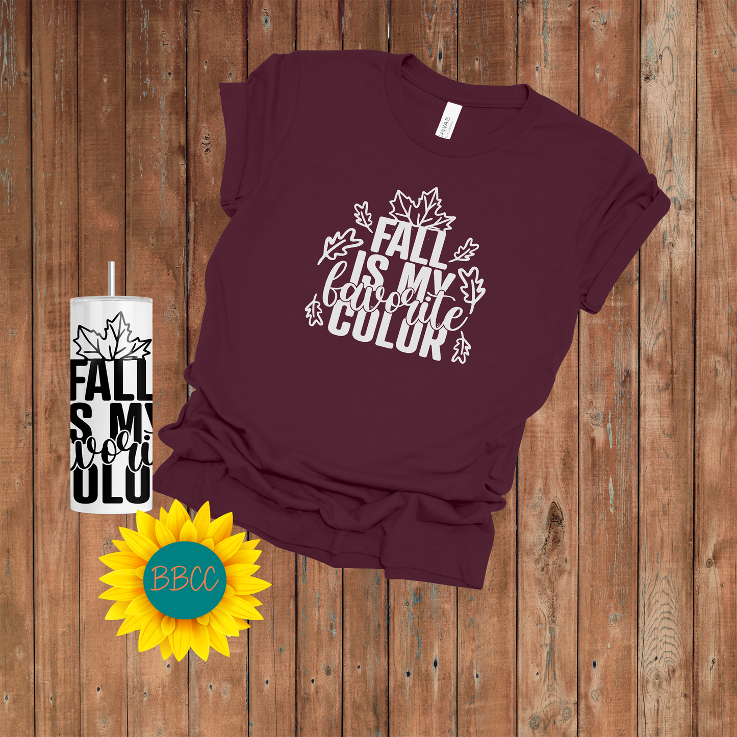 Favorite Color T-Shirt & Tumbler Bundle