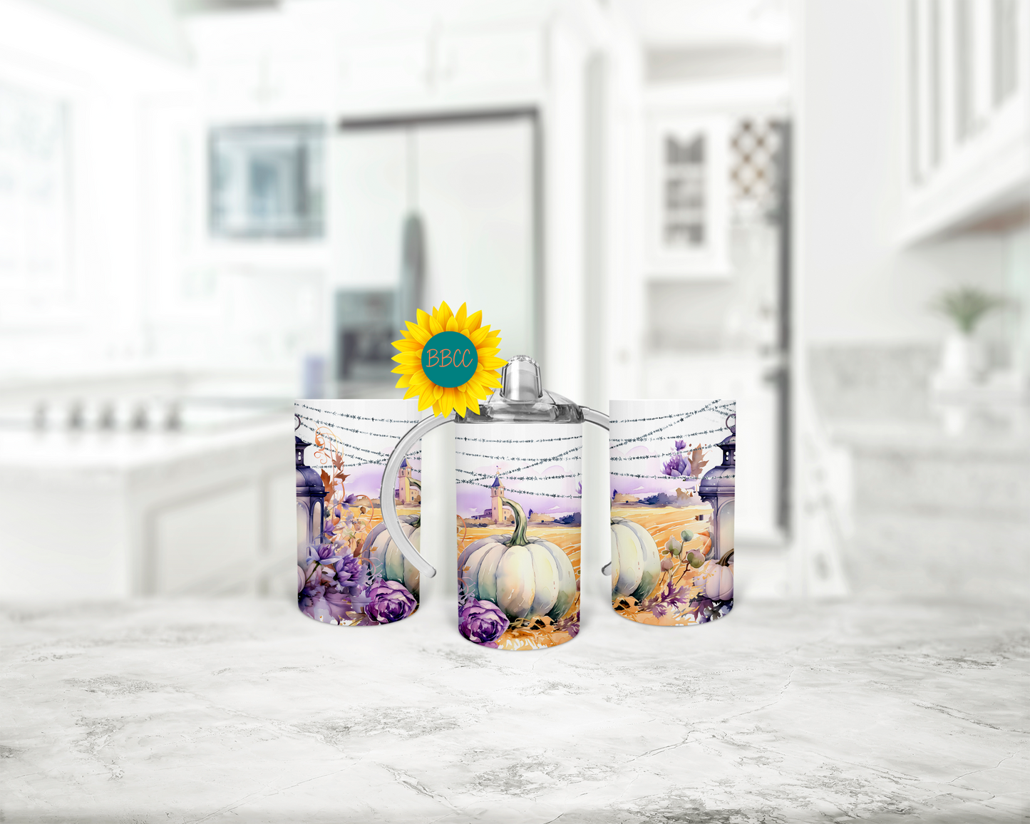 Purple Pumpkins Tumbler