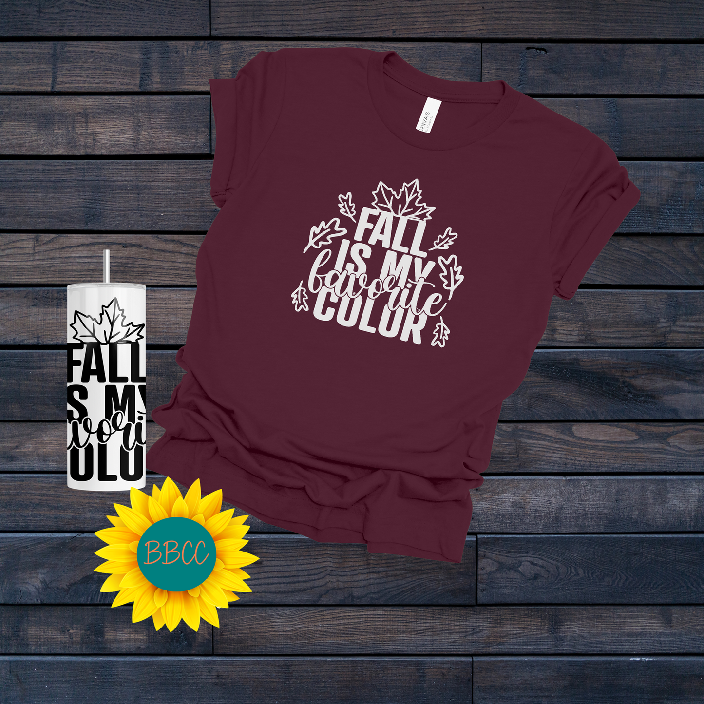 Favorite Color T-Shirt & Tumbler Bundle