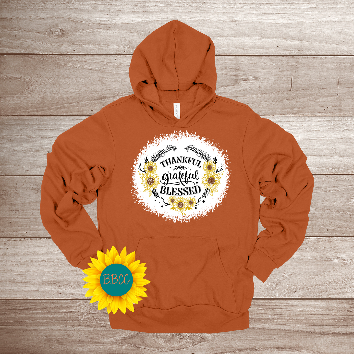 Thankful, Grateful, Blessed Hoodie