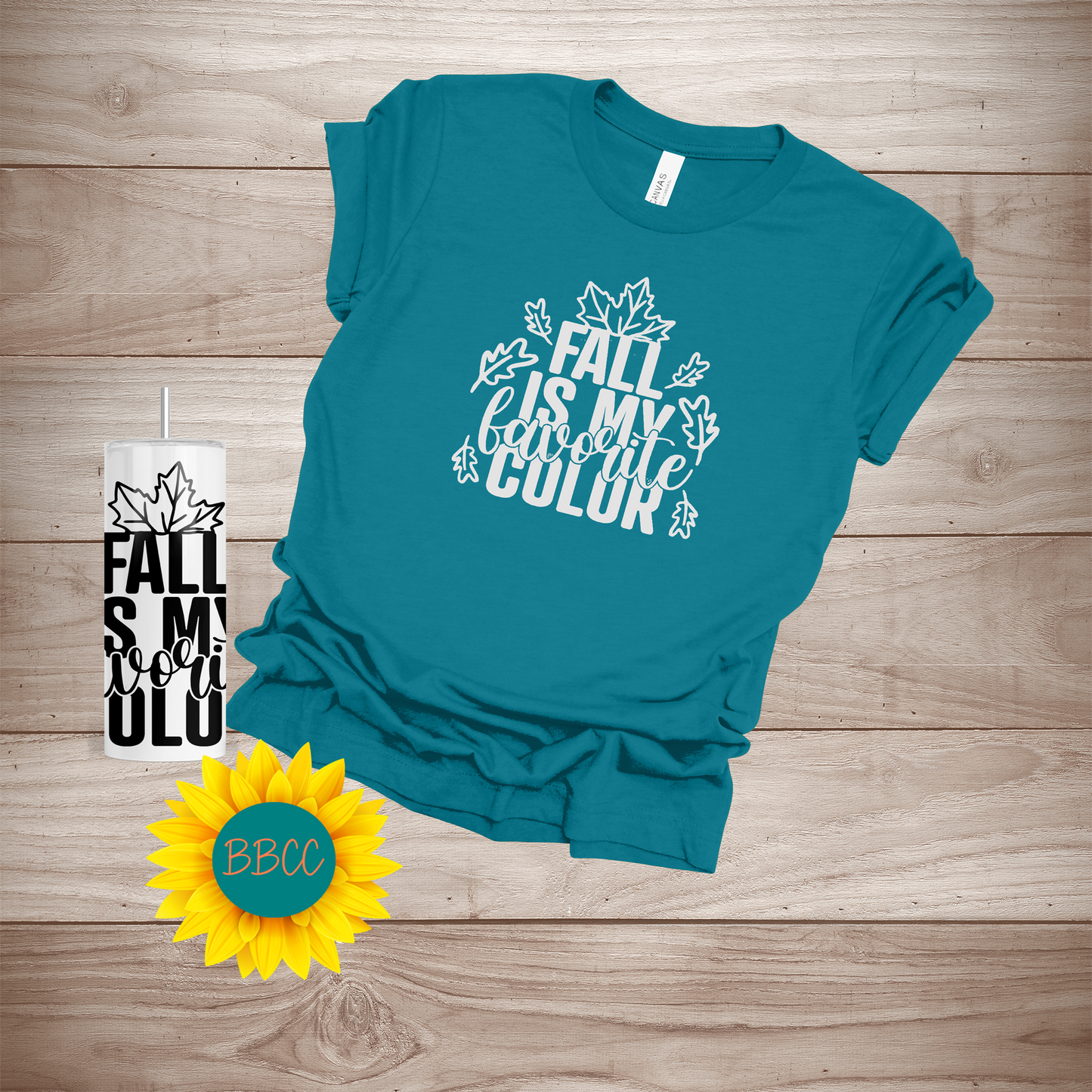 Favorite Color T-Shirt & Tumbler Bundle