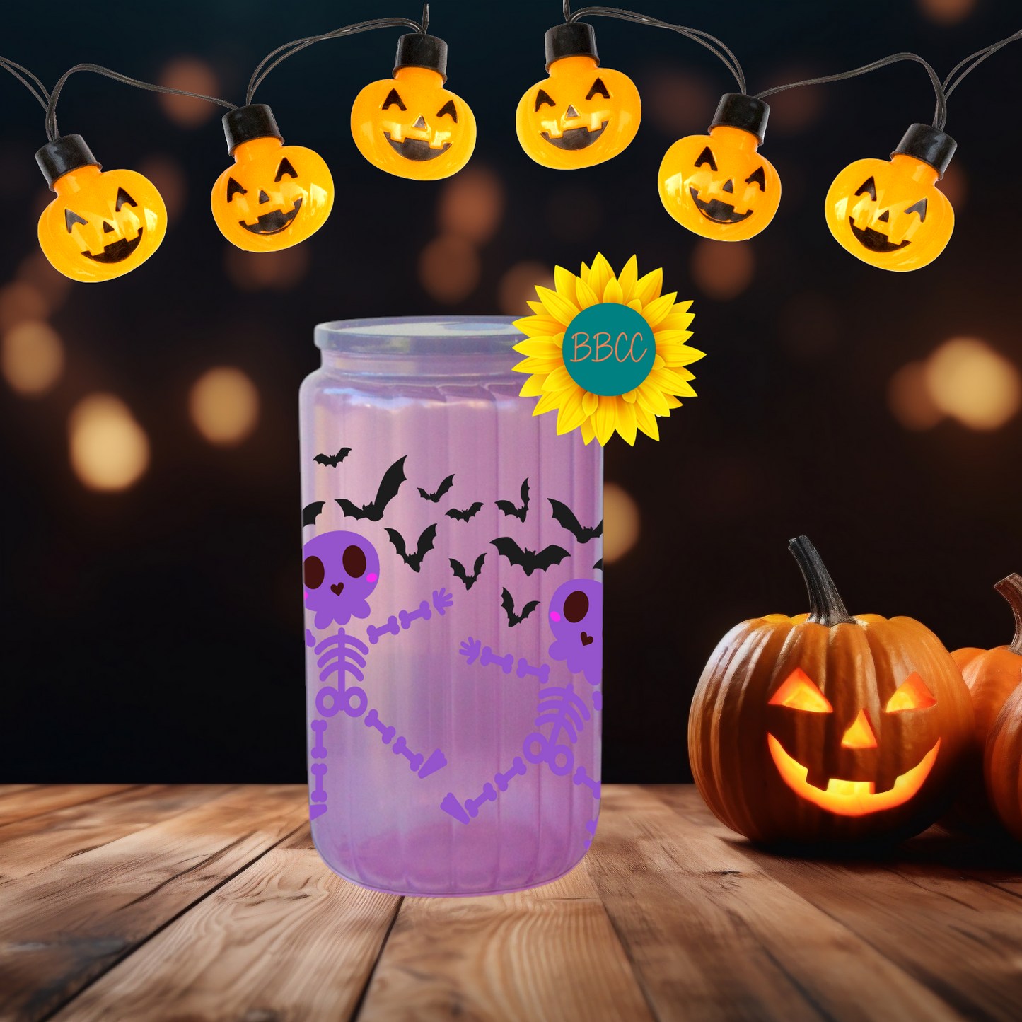 Bone Bat Blaze Tumbler