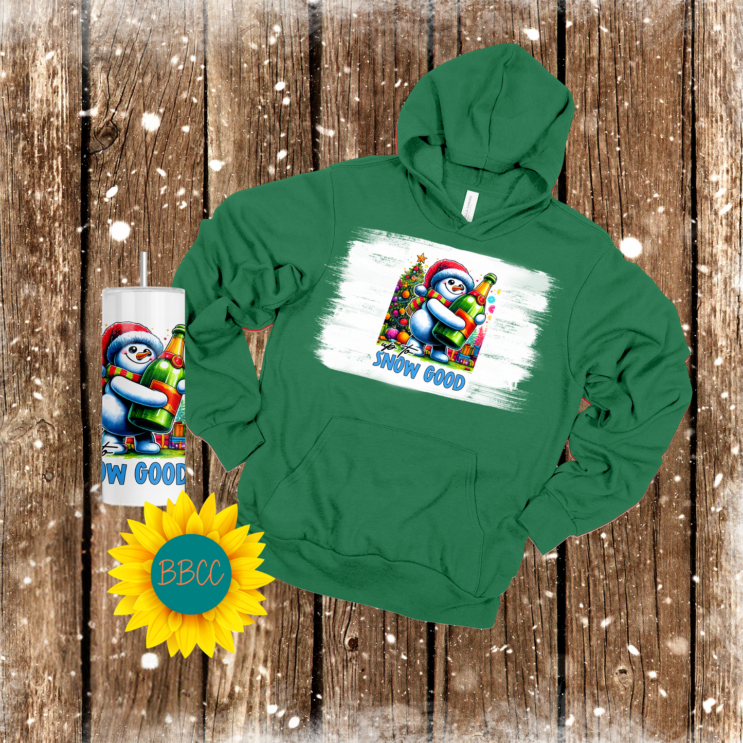 Snow Good Hoodie & Tumbler Bundle