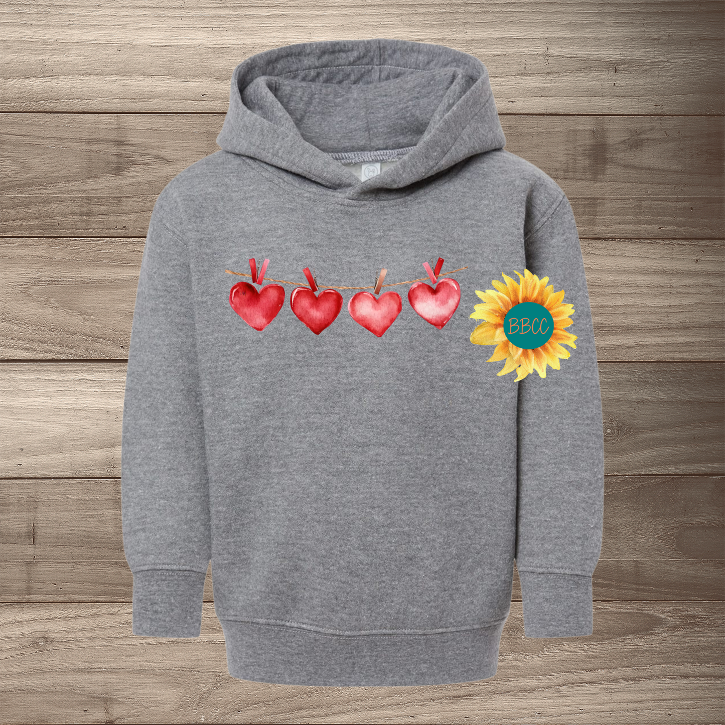 Heart Garland Hoodie