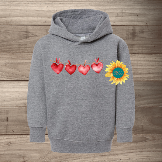 Heart Garland Hoodie