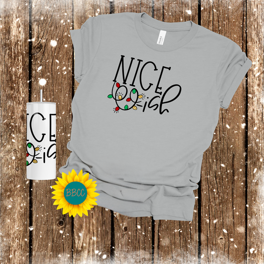 Nice-ish Tumbler & T - Shirt Bundle