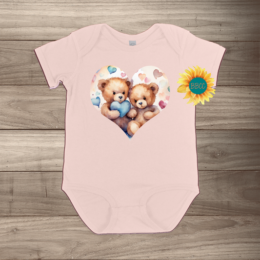 Bears Short Sleeve Romper