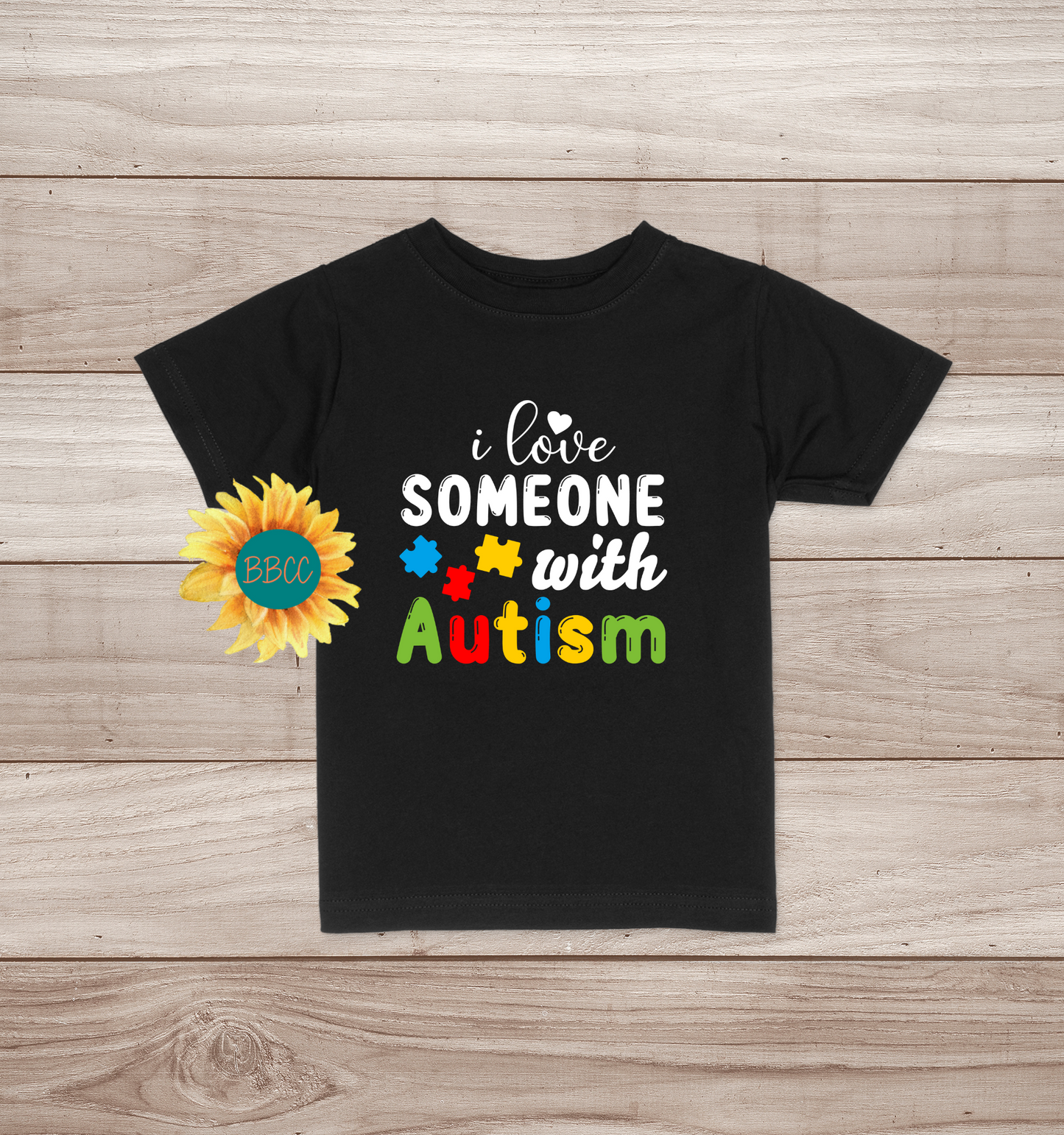 Toddler Autism Awareness Love Someone T-Shirt