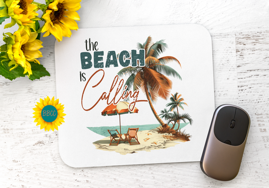 Beach is Calling Mouse Pad