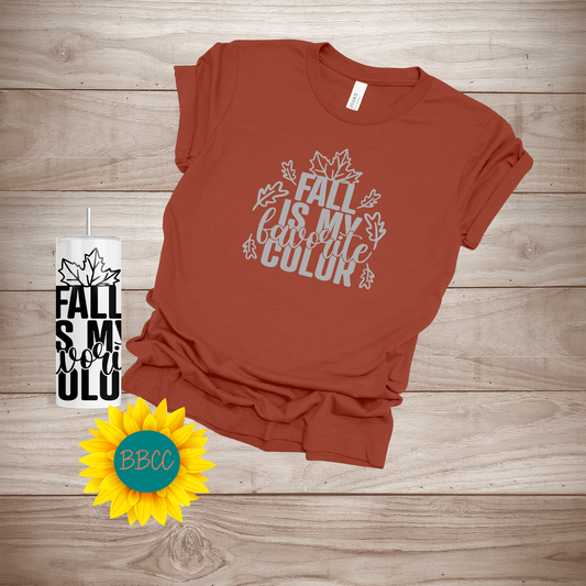 Favorite Color T-Shirt & Tumbler Bundle