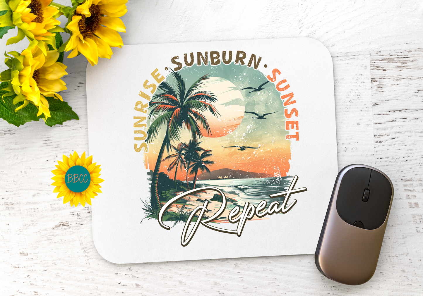 Sunburn Mouse Pad