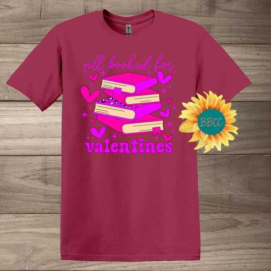 Booked for Valentine's T-Shirt