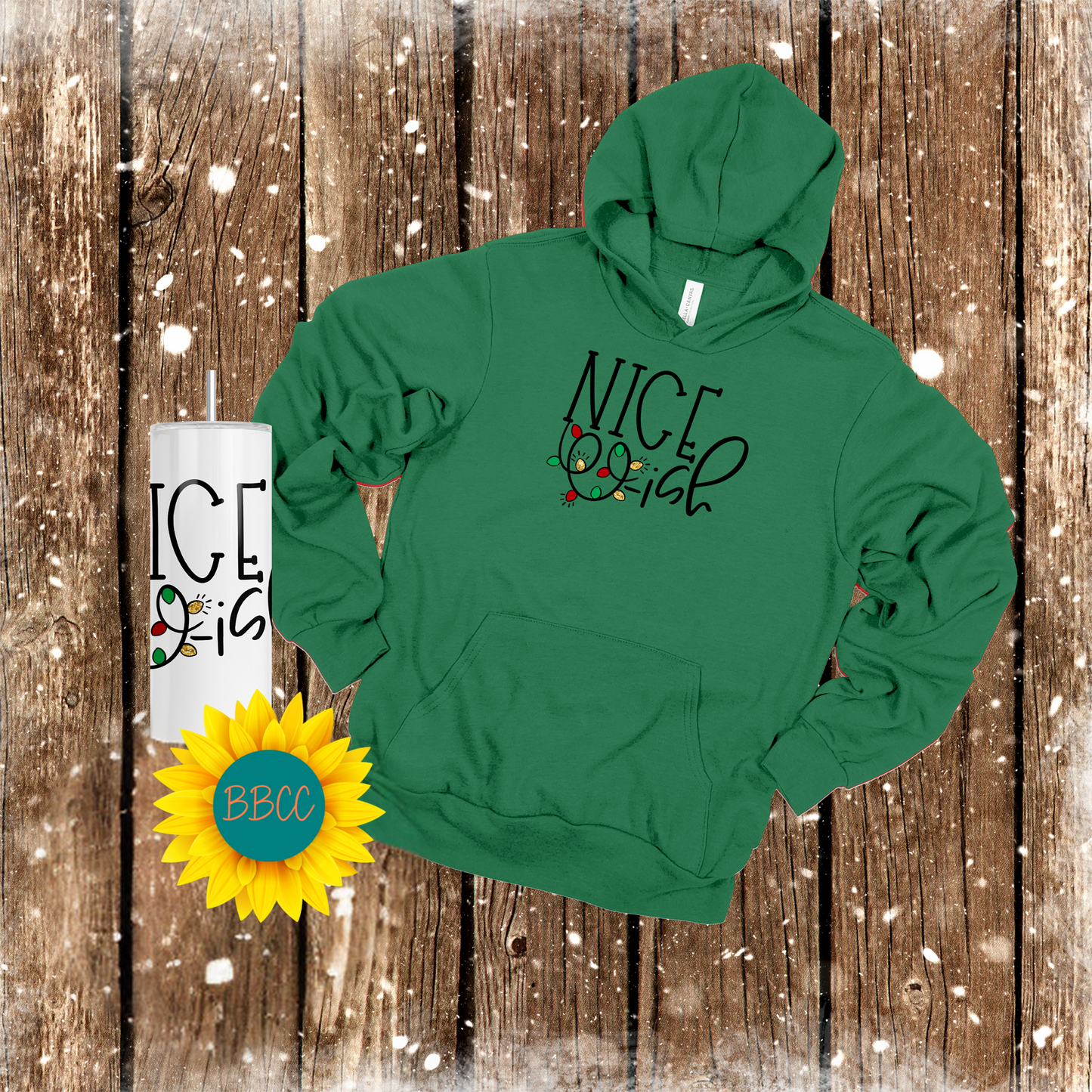 Nice-ish Hoodie & Tumbler Bundle