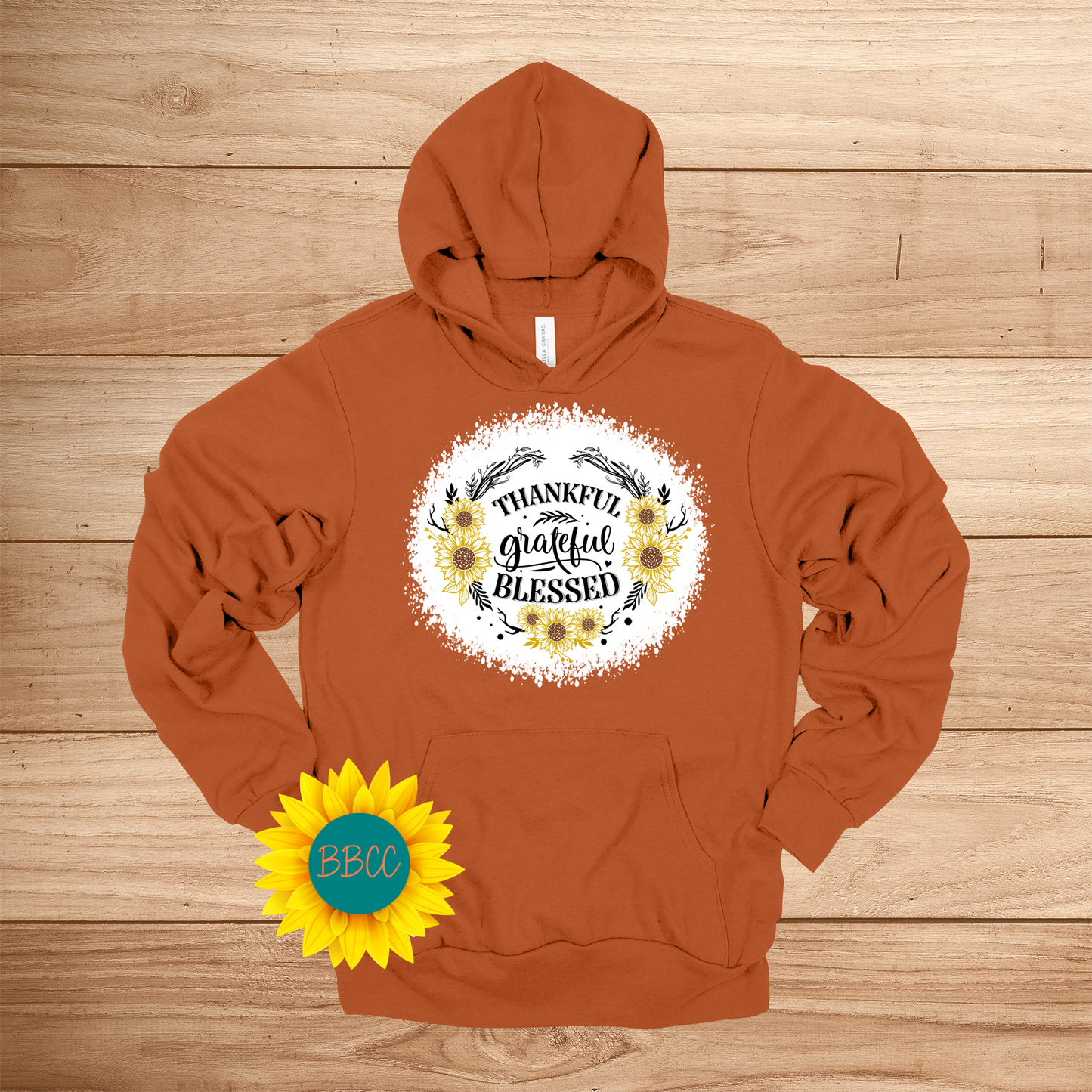 Thankful, Grateful, Blessed Hoodie