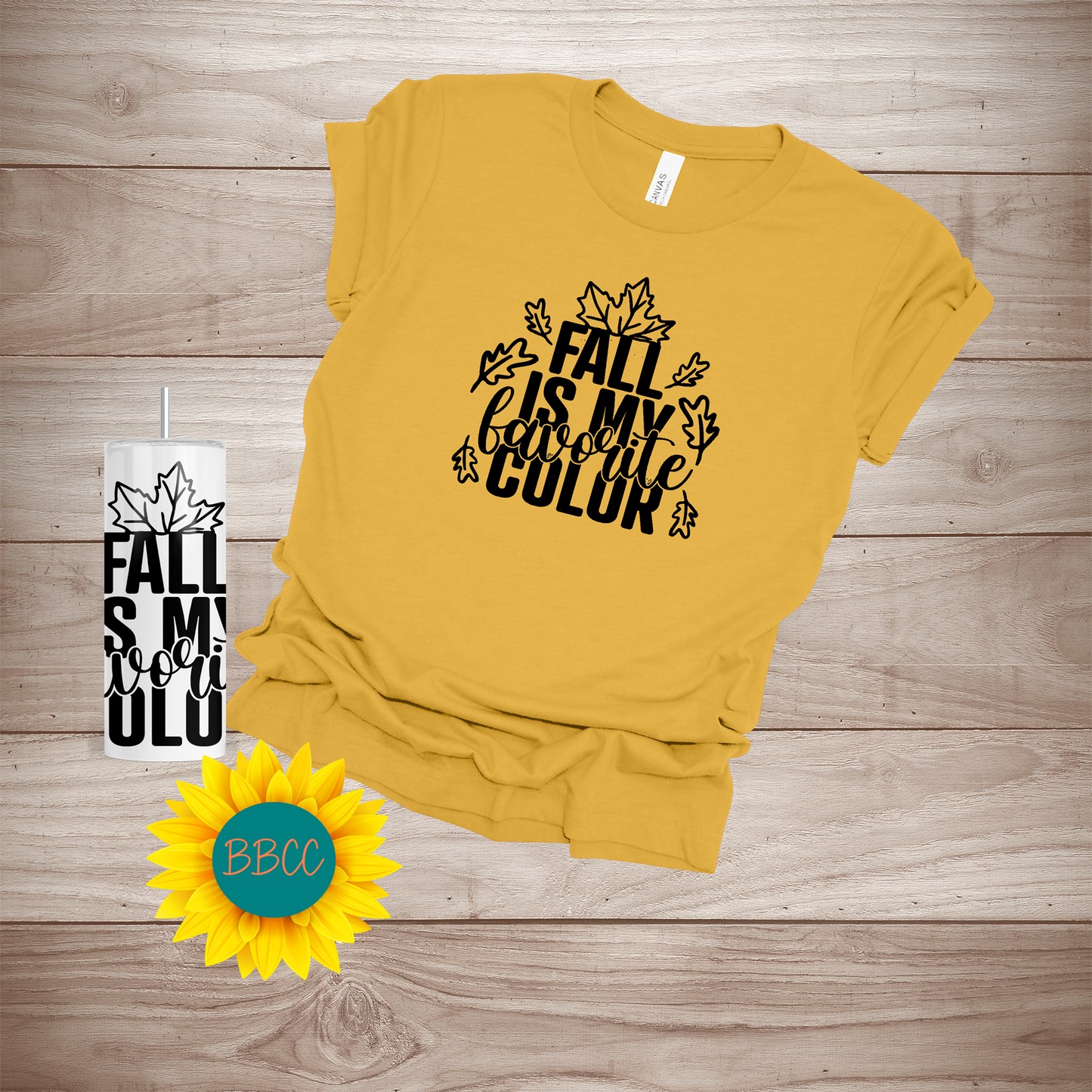 Favorite Color T-Shirt & Tumbler Bundle