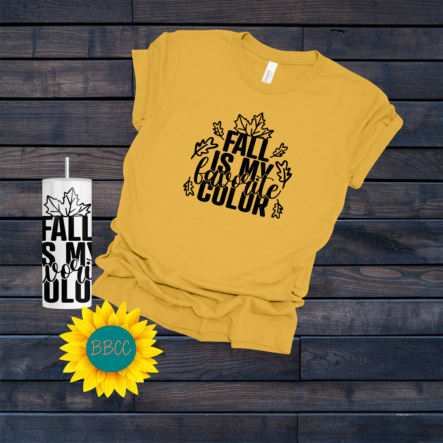 Favorite Color T-Shirt & Tumbler Bundle