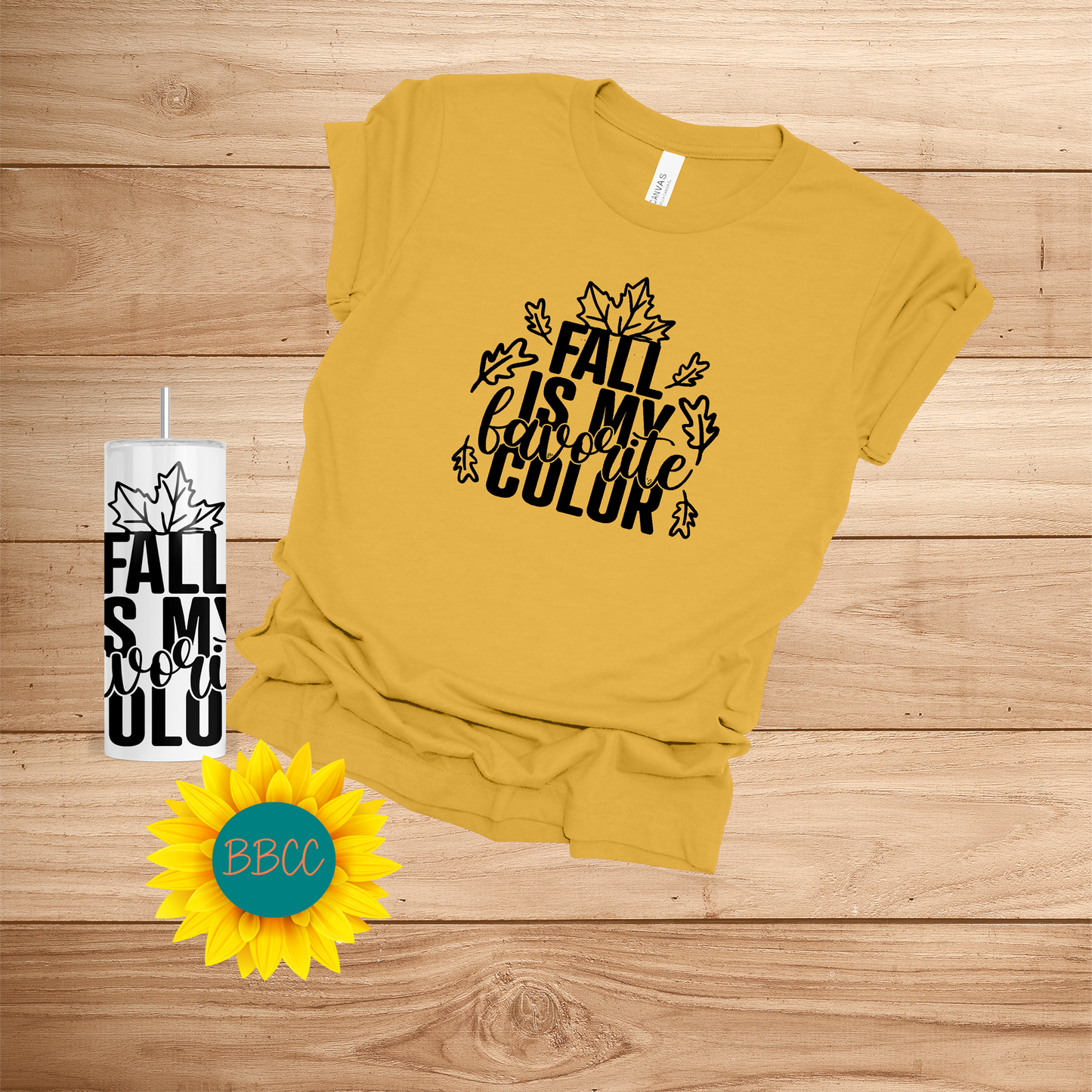 Favorite Color T-Shirt & Tumbler Bundle