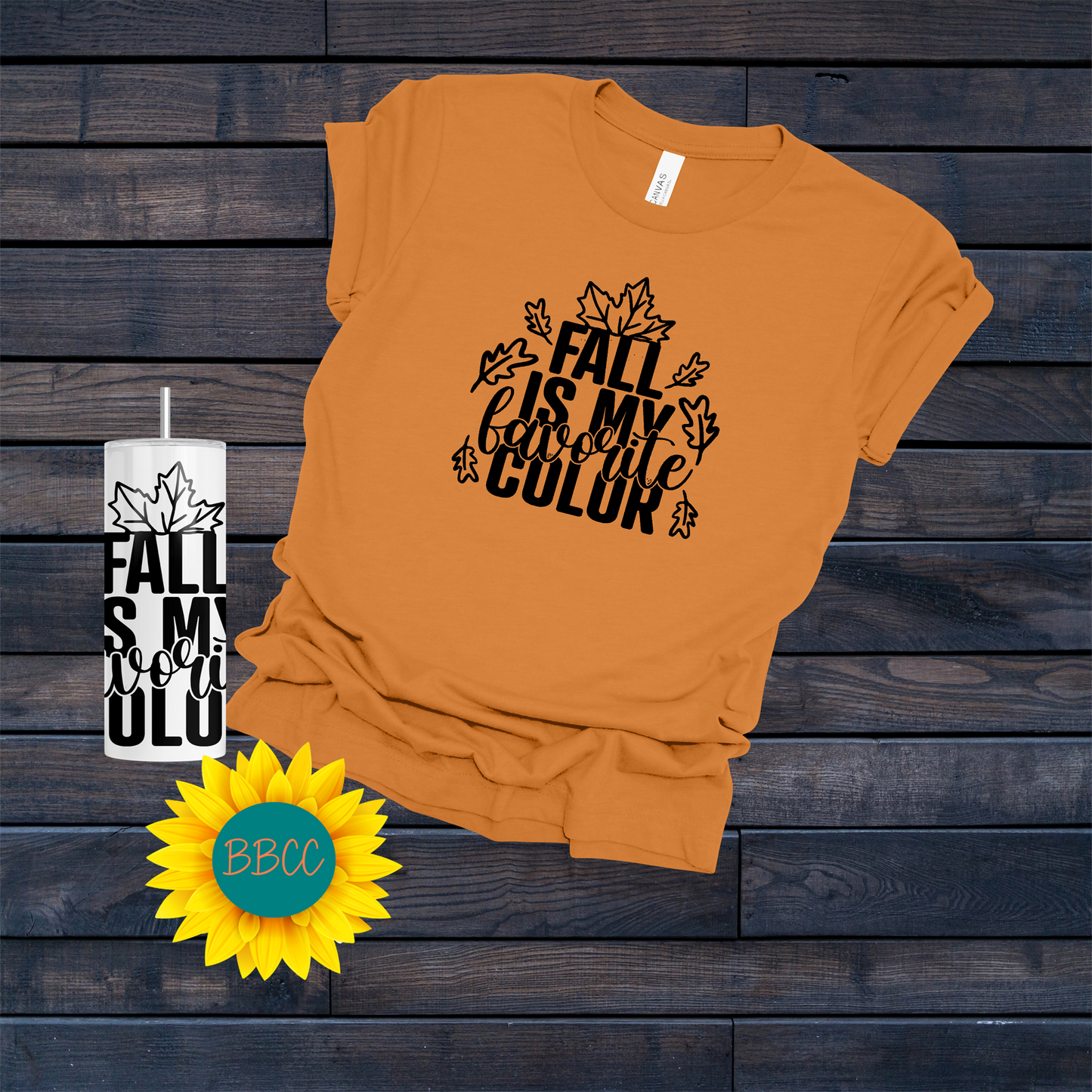 Favorite Color T-Shirt & Tumbler Bundle