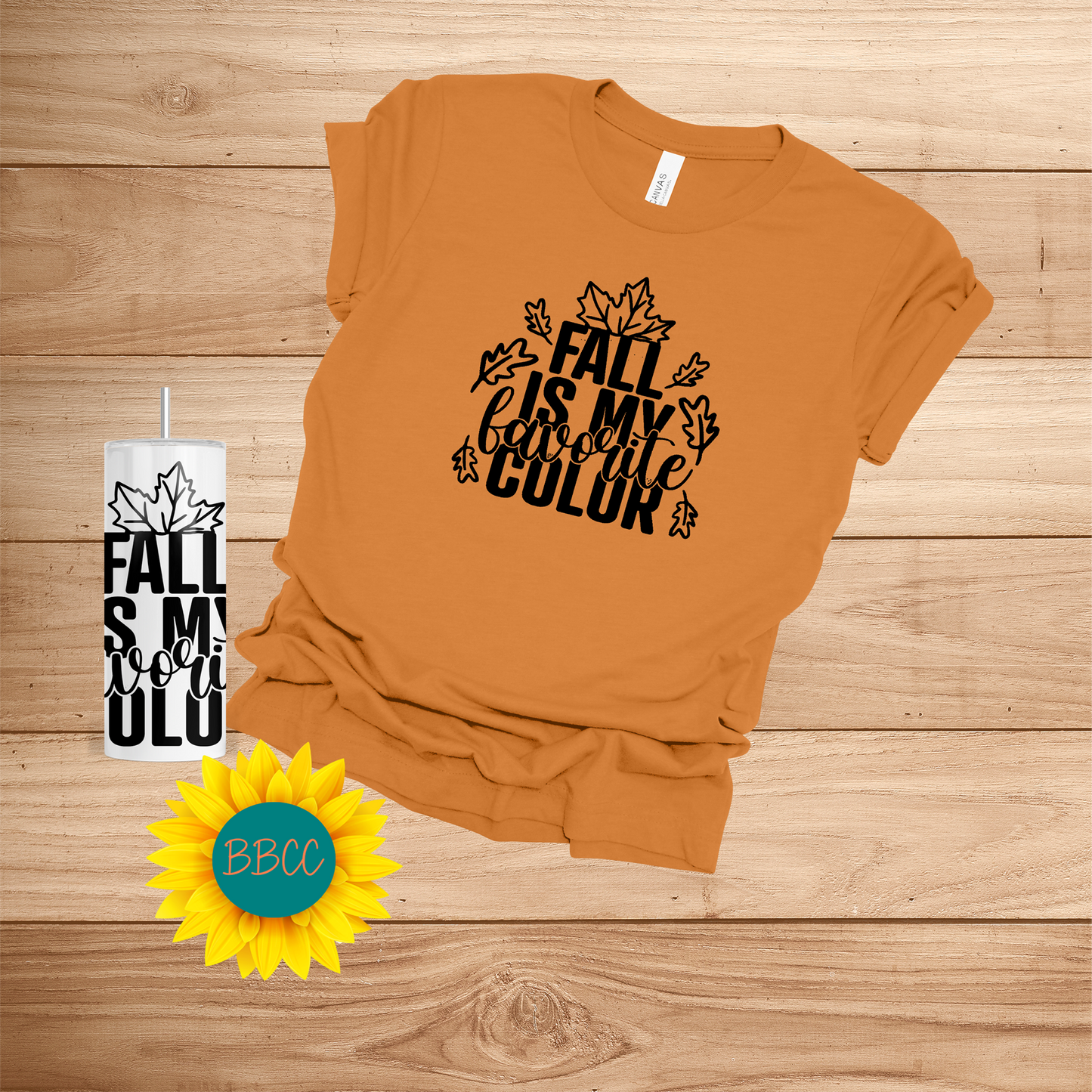 Favorite Color T-Shirt & Tumbler Bundle