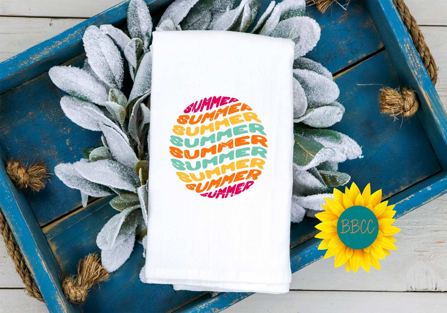 Summer Ball Tea Towel