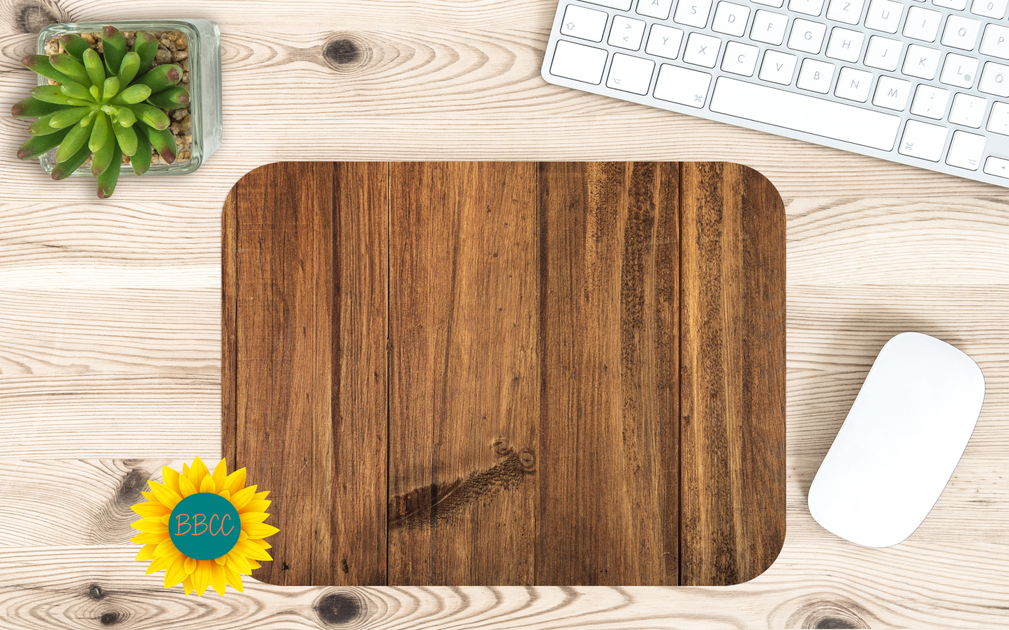 Wood Mouse Pad