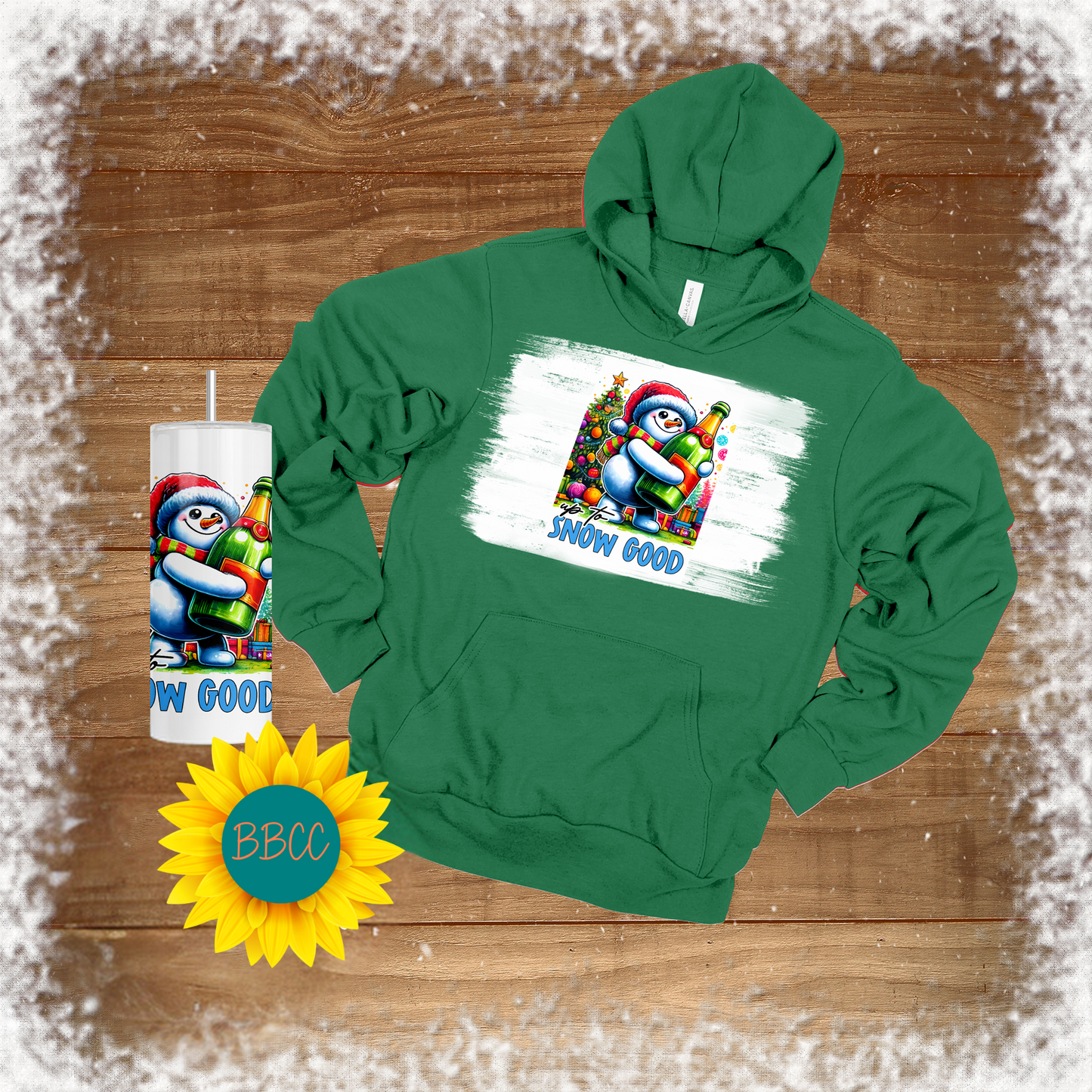 Snow Good Hoodie & Tumbler Bundle