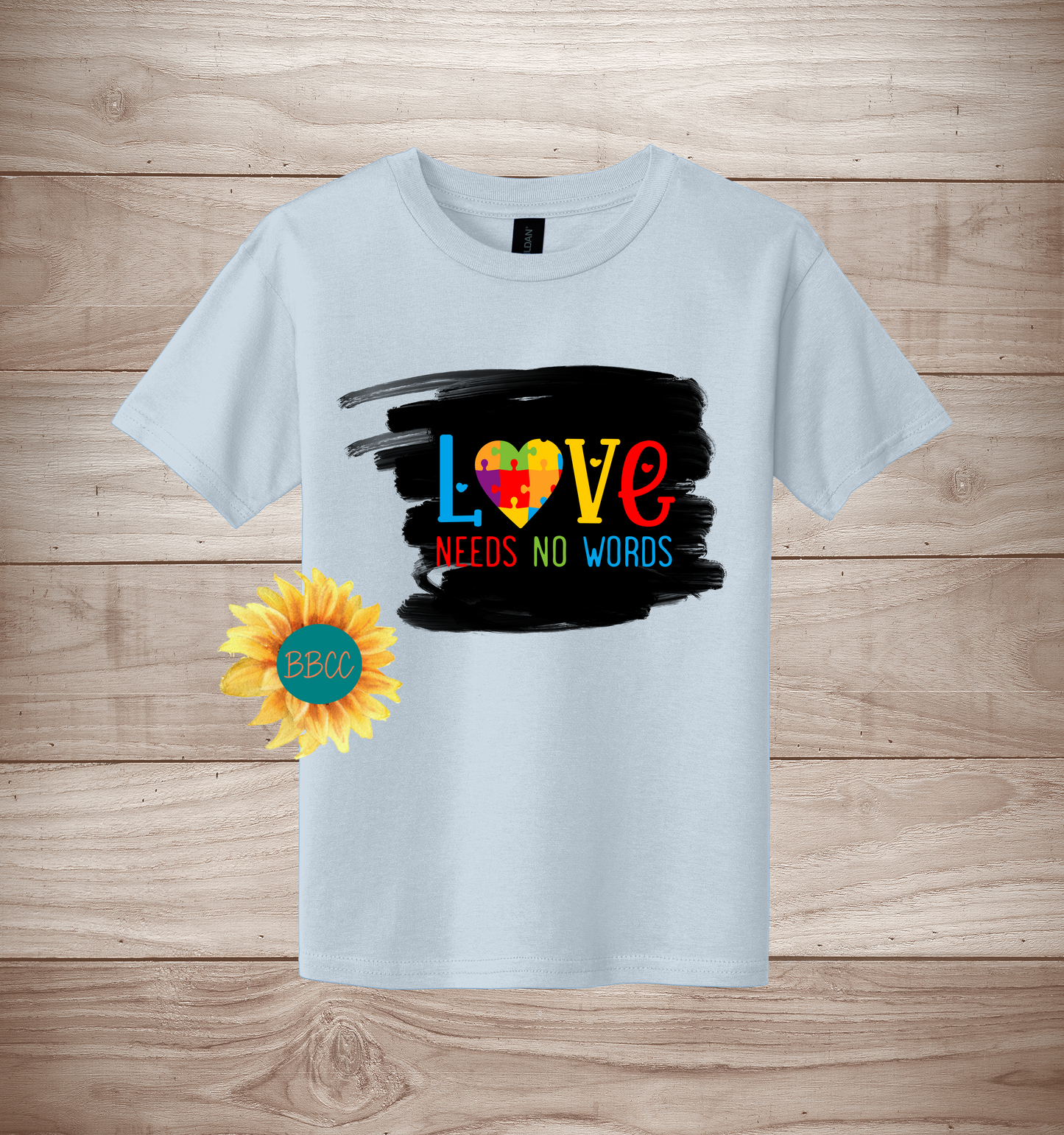 Youth Autism Awareness Love T-Shirt