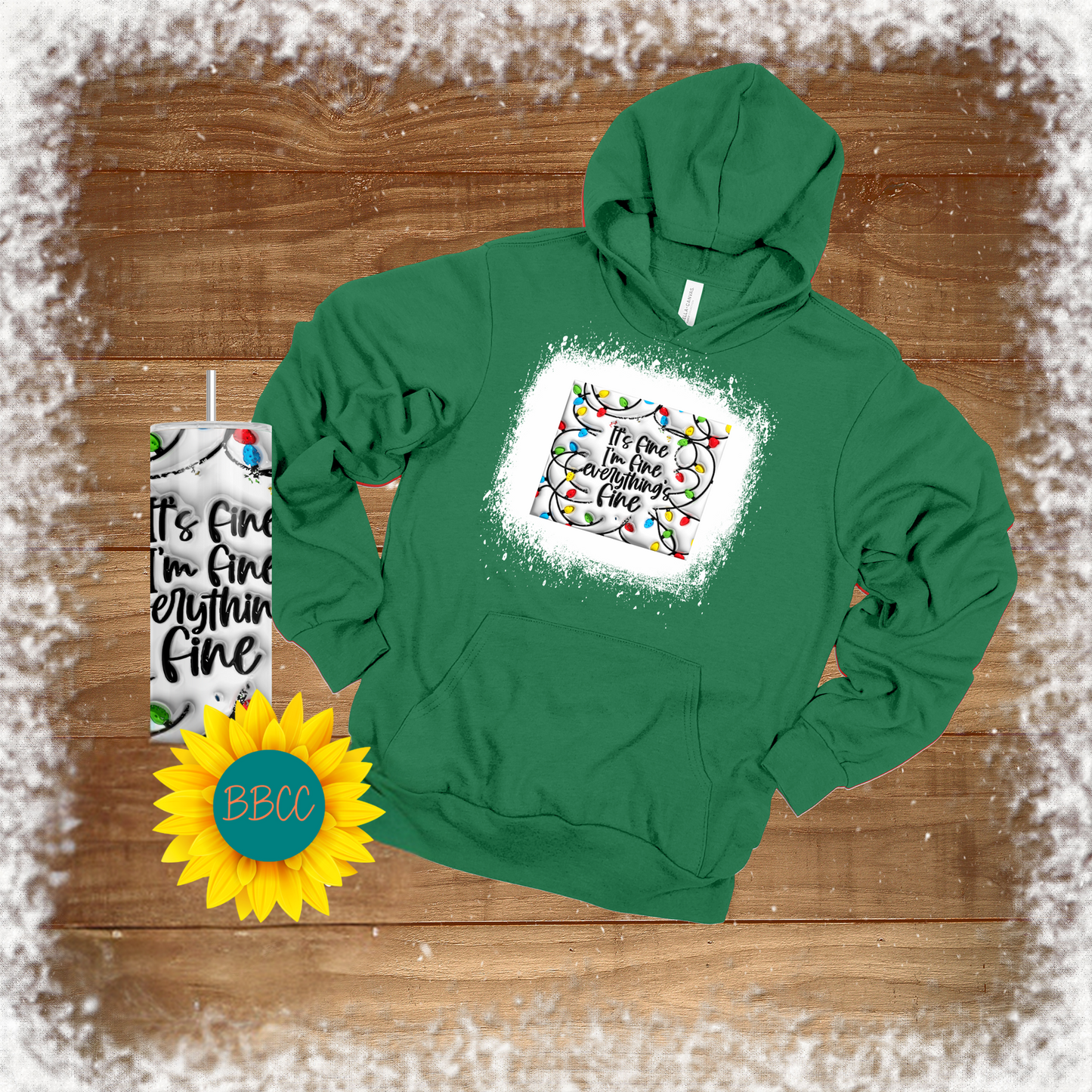 Everything's Fine Hoodie & Tumbler Bundle