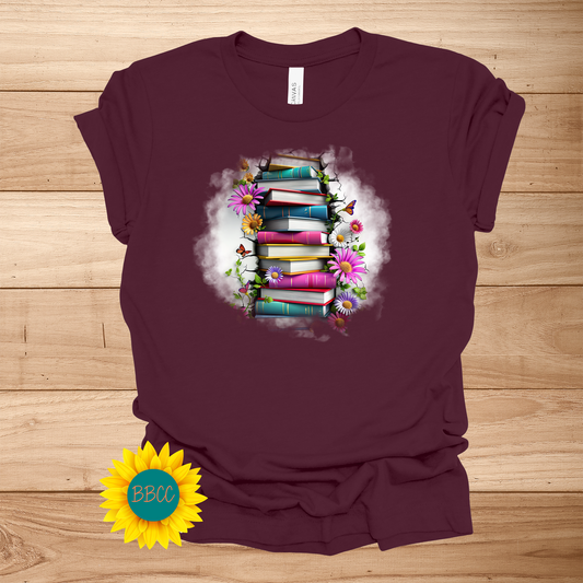 Adult Book Lover T-Shirt