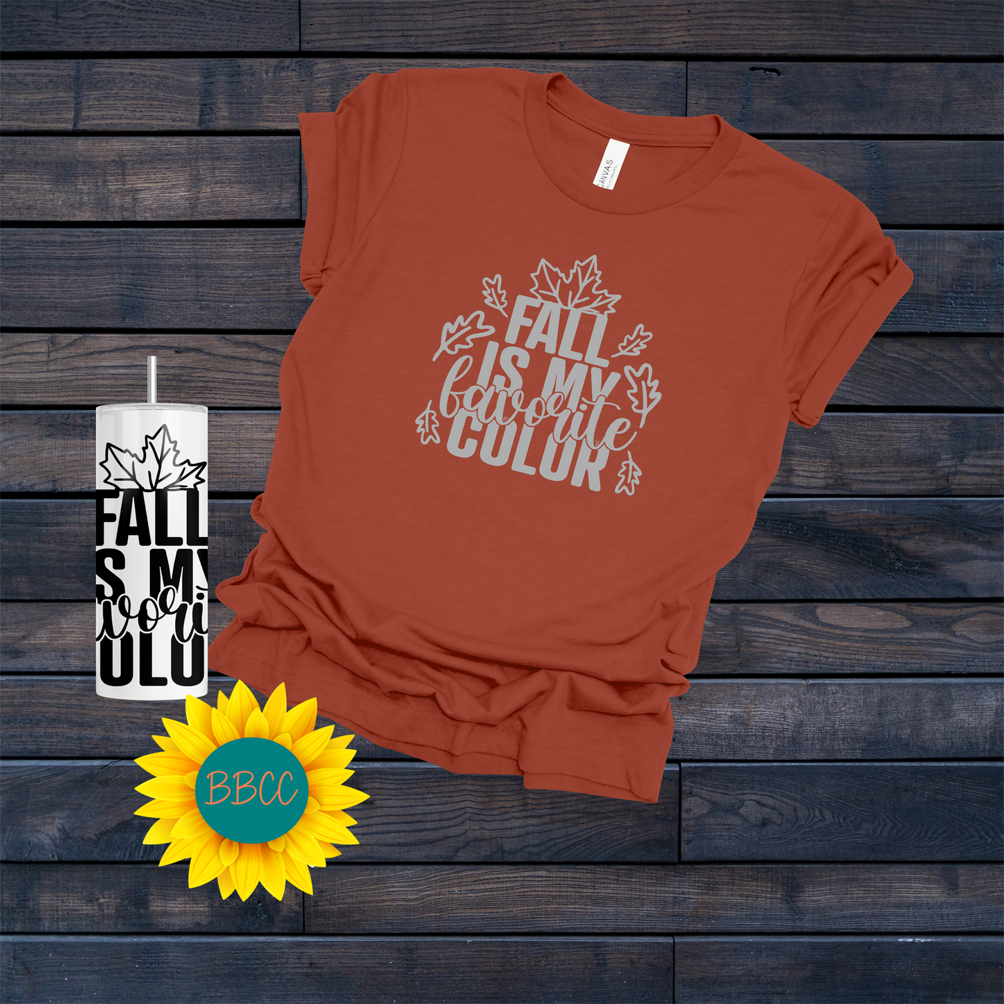 Favorite Color T-Shirt & Tumbler Bundle
