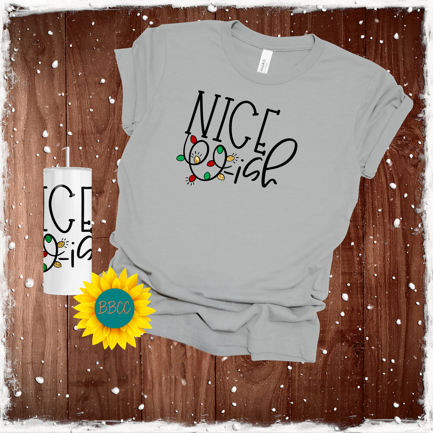 Nice-ish Tumbler & T - Shirt Bundle