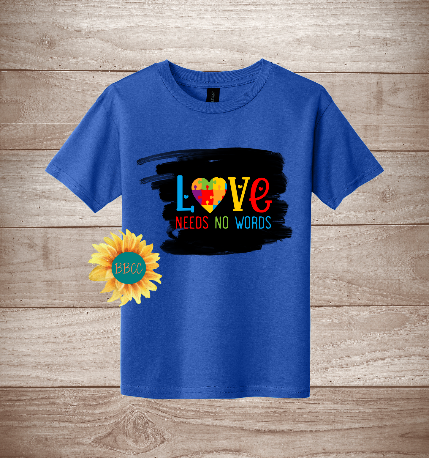 Youth Autism Awareness Love T-Shirt