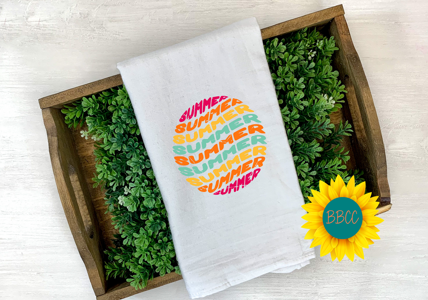 Summer Ball Tea Towel