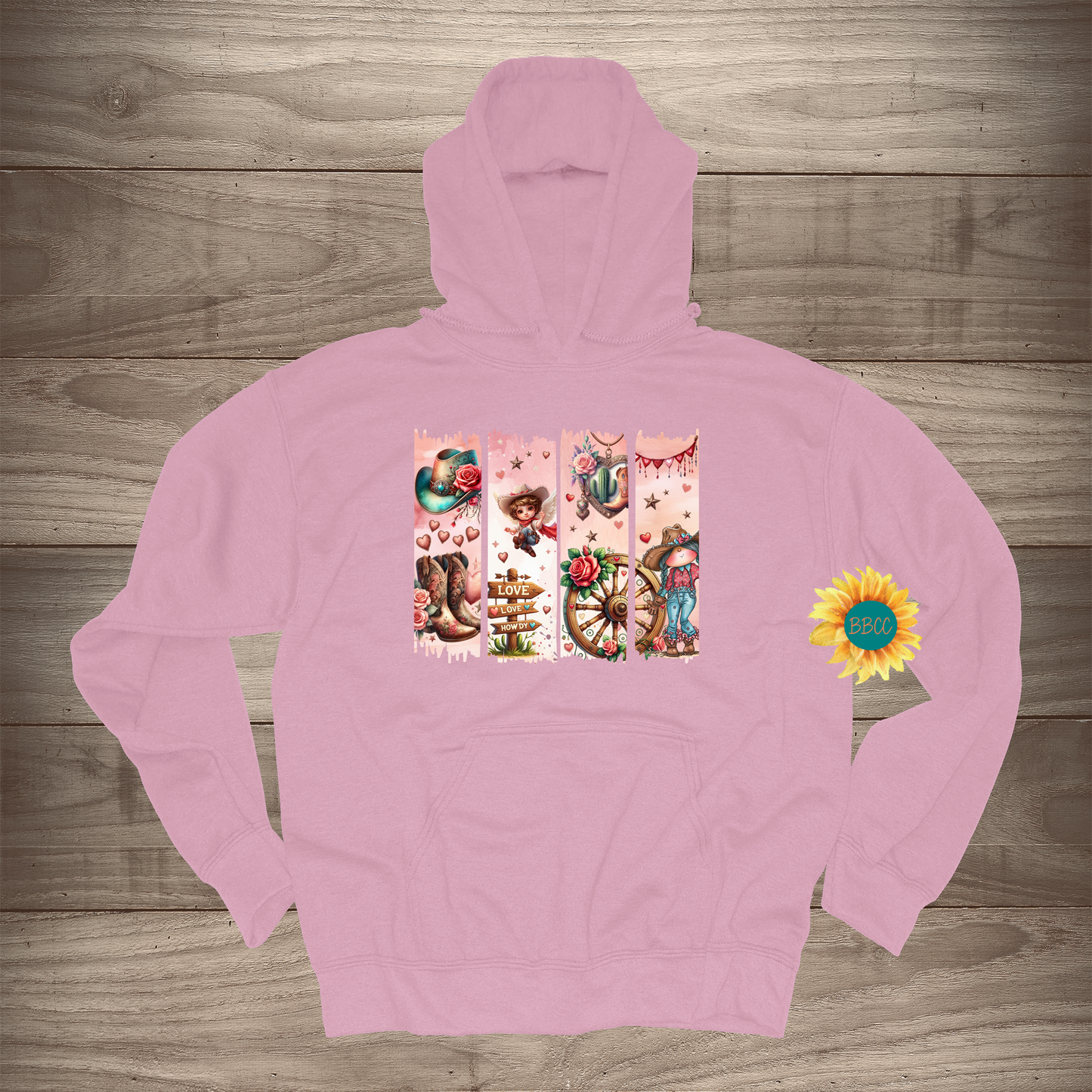 Western Valentine Hoodie