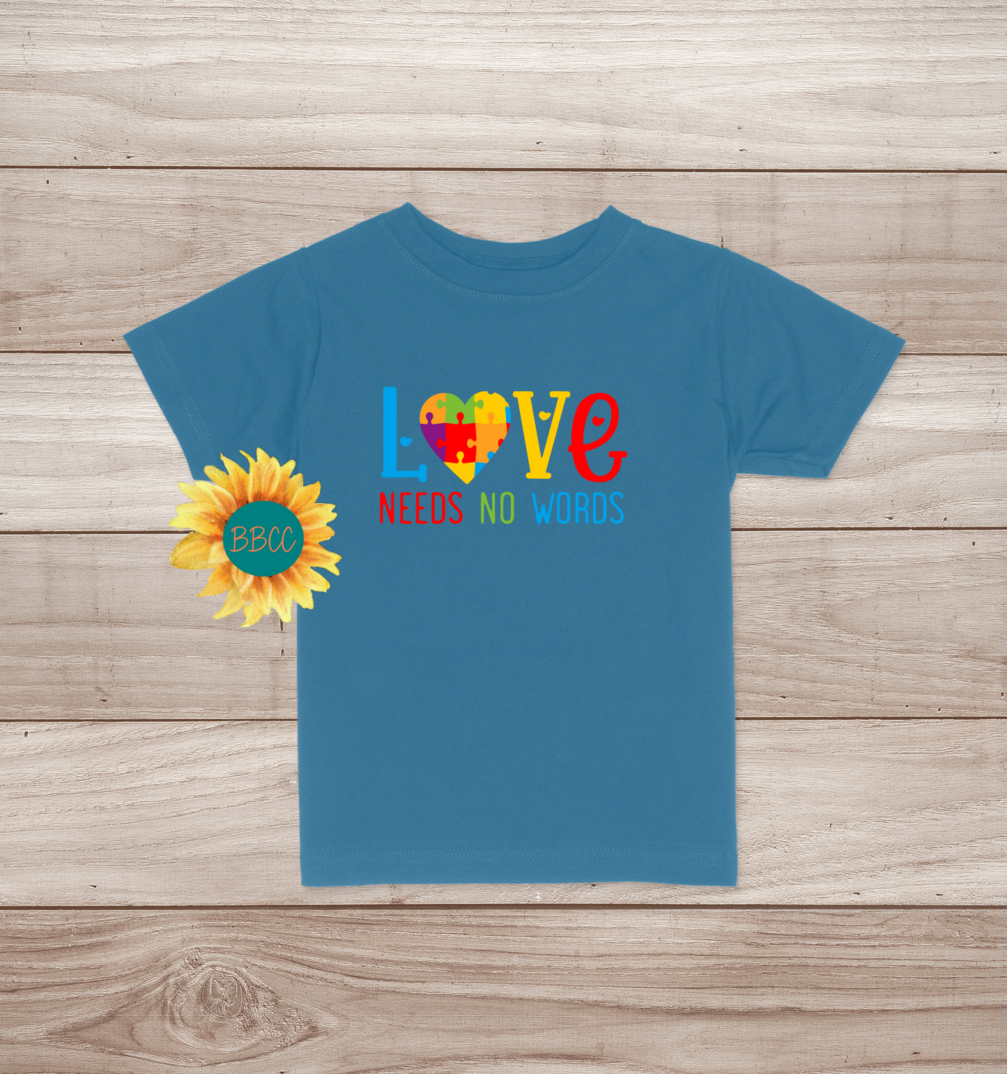 Toddler Autism Awareness Love T-Shirt