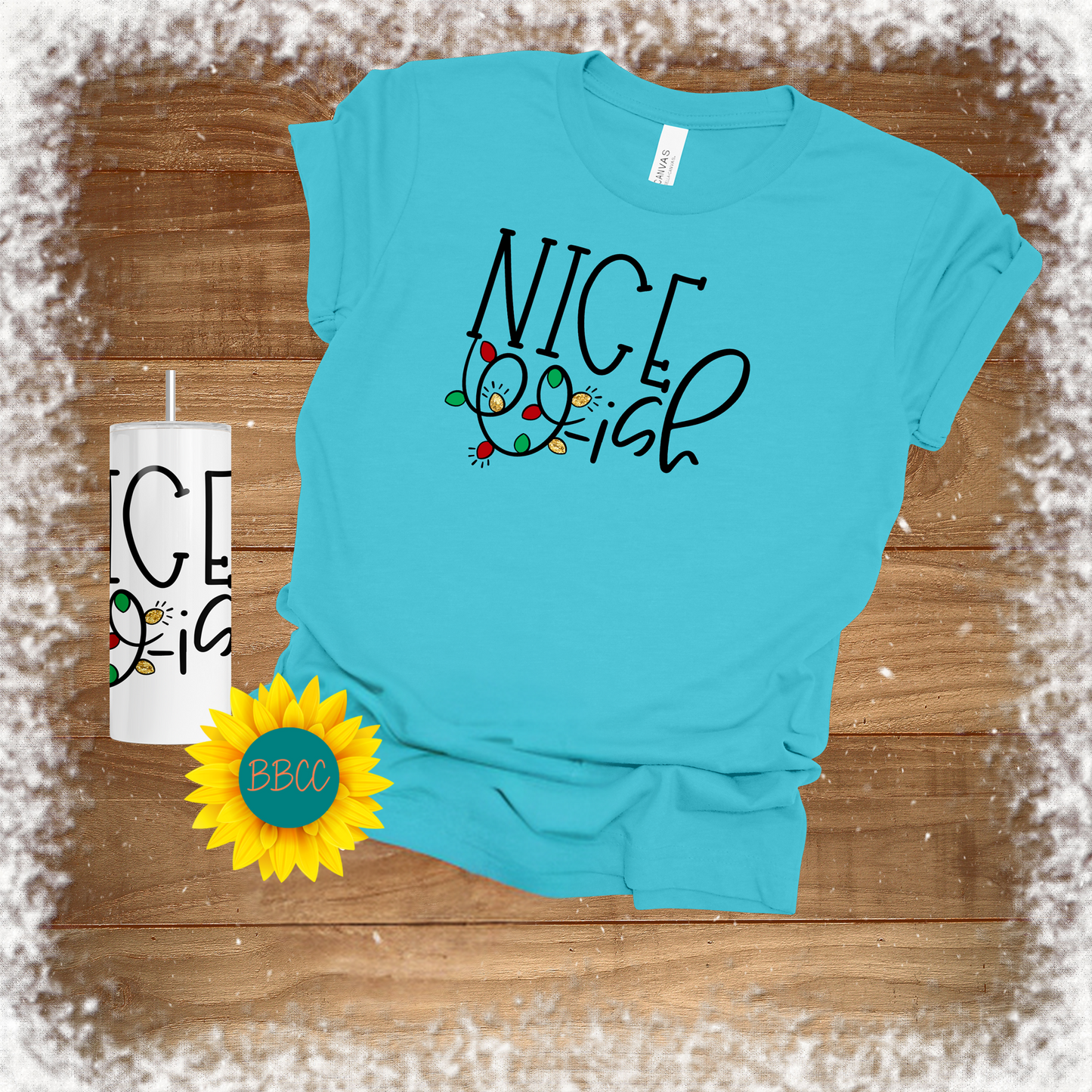 Nice-ish Tumbler & T - Shirt Bundle