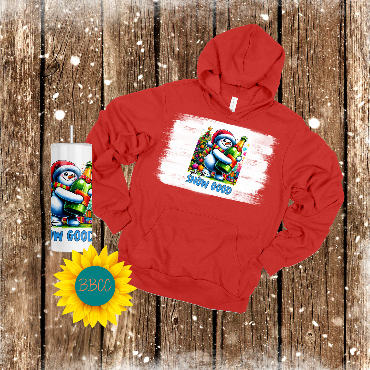 Snow Good Hoodie & Tumbler Bundle