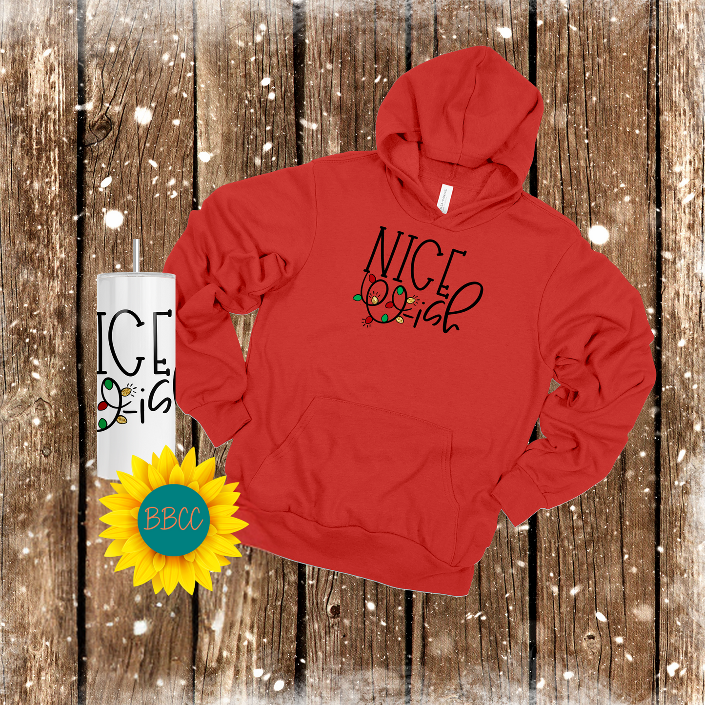 Nice-ish Hoodie & Tumbler Bundle